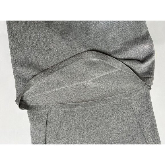 Meshki Lilith Reflective Knit Maxi Dress in Silver - Picture 5 of 9